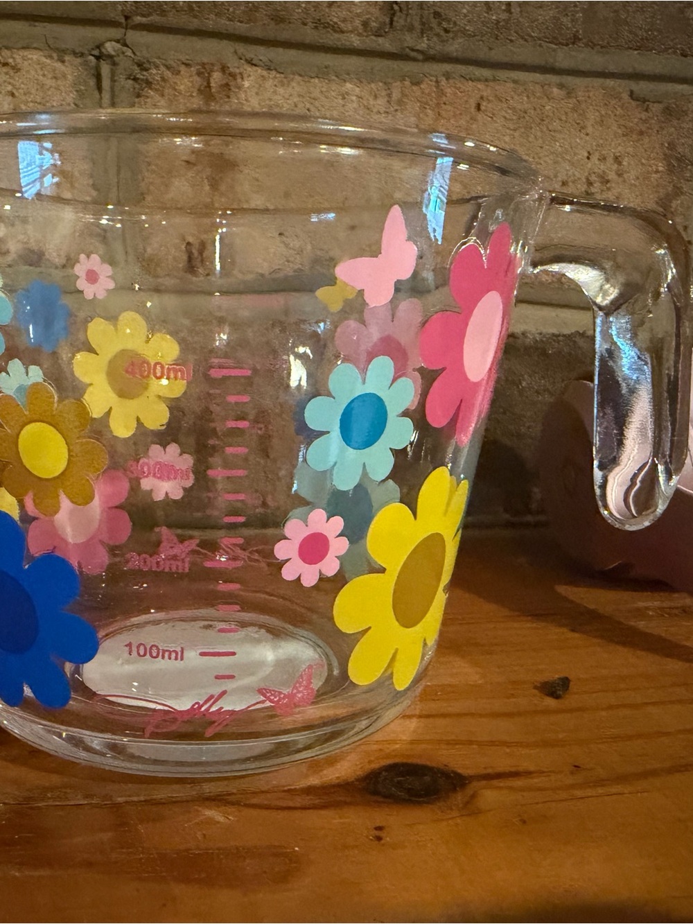 NWT Dolly Parton 2 Cup Measuring Cup Floral - Picture 2 of 6